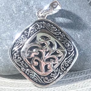 Silver Necklace Slide